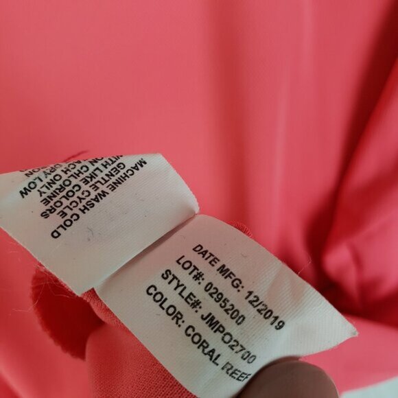 Johnnie-O Hangin' Out Polo Shirt Men's size XXL Coral Reef Surfer Logo - Picture 7 of 10